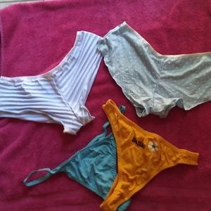 Pretty panties and thongs